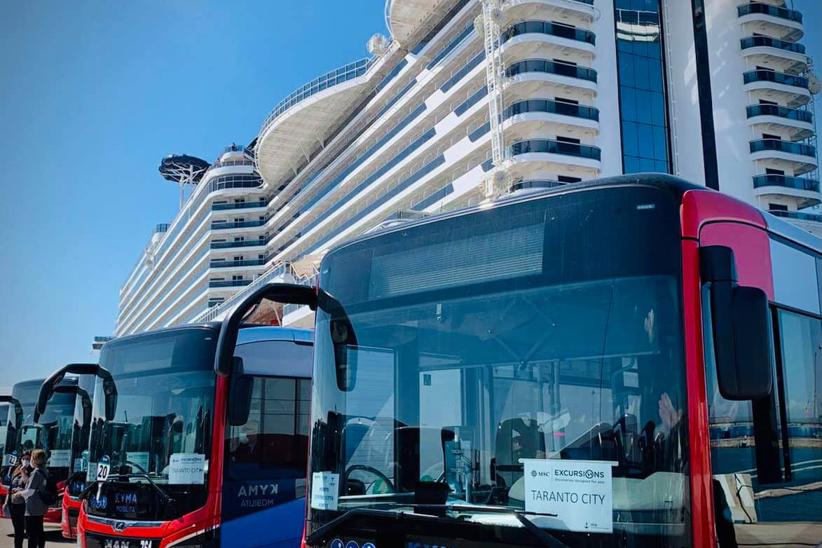 msc seaside taranto news